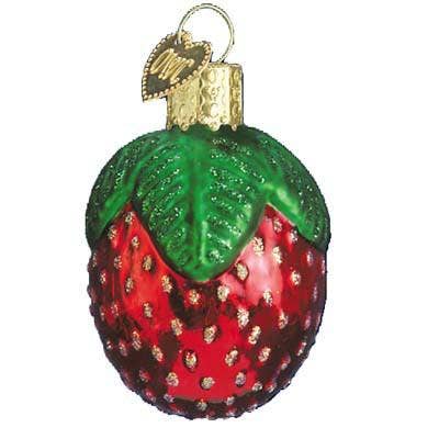 Sparkling Strawberry Ornament